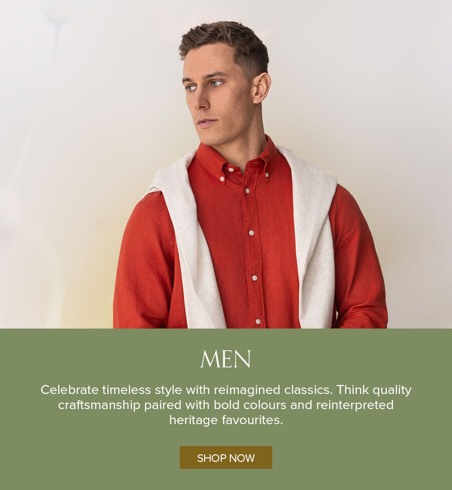 Spring Summer Classic Nostalgia Menswear